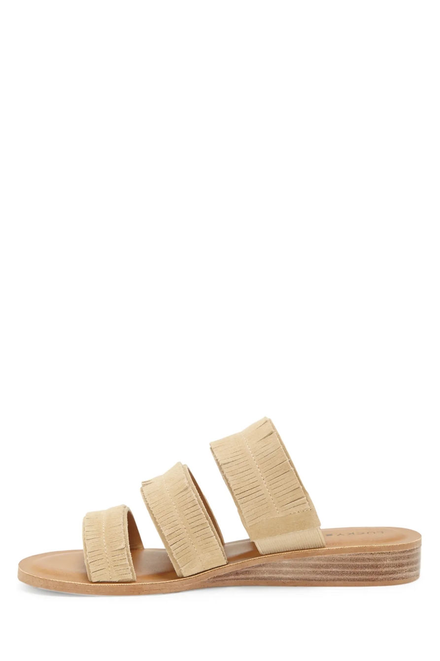 HEGEN LEATHER SLIDE SANDAL, image 3