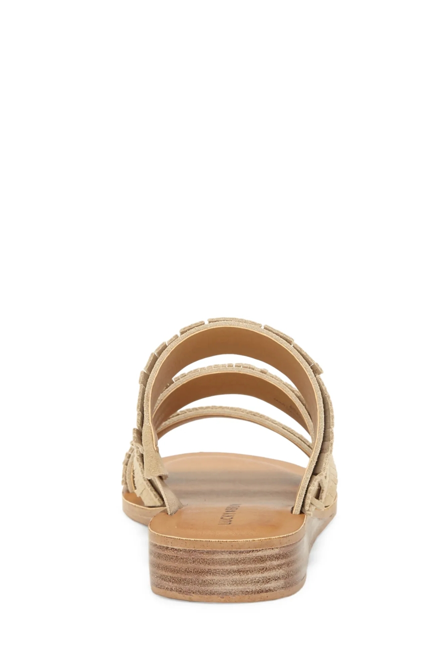HEGEN LEATHER SLIDE SANDAL, image 5