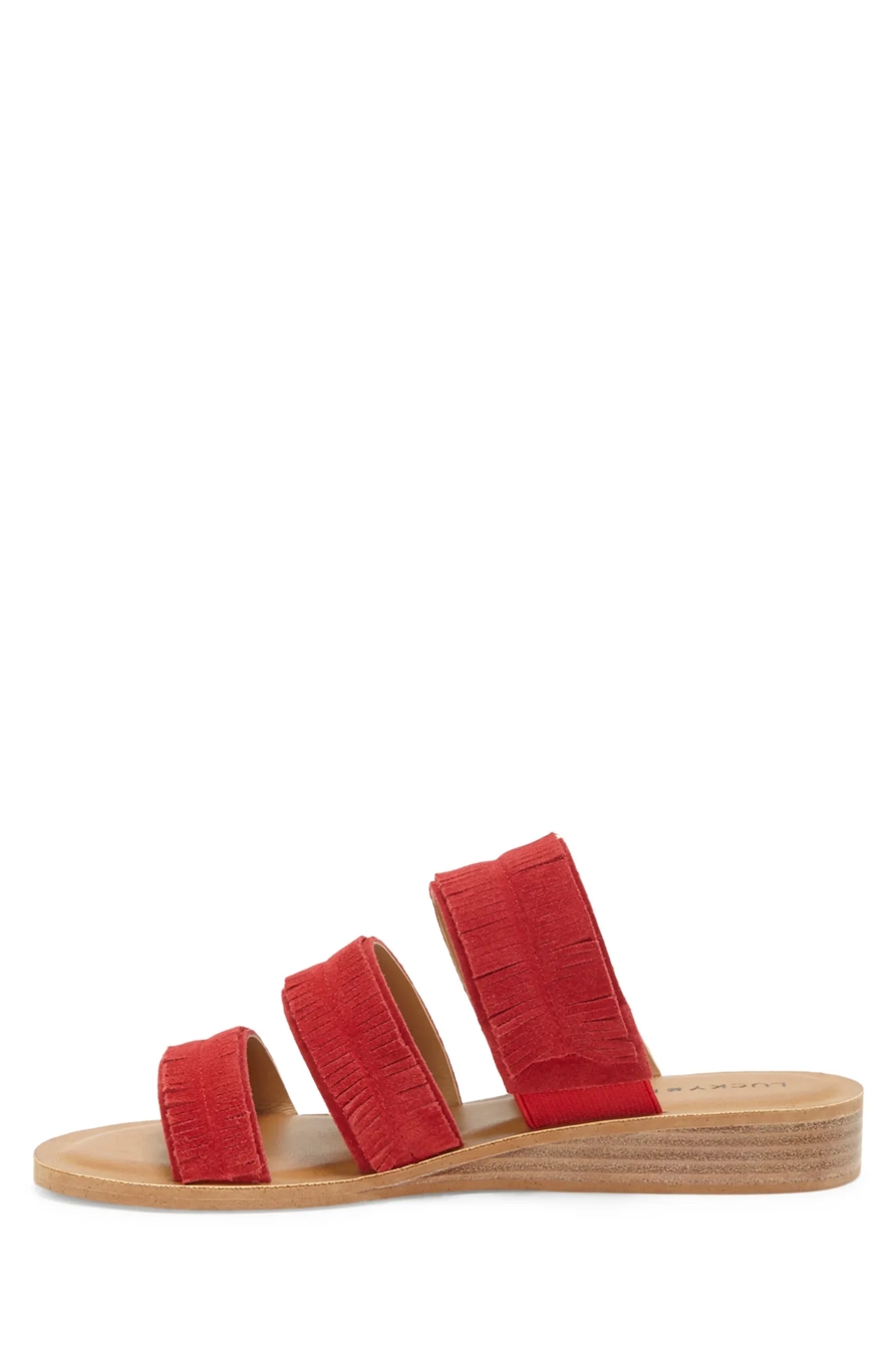 HEGEN LEATHER SLIDE SANDAL, image 3