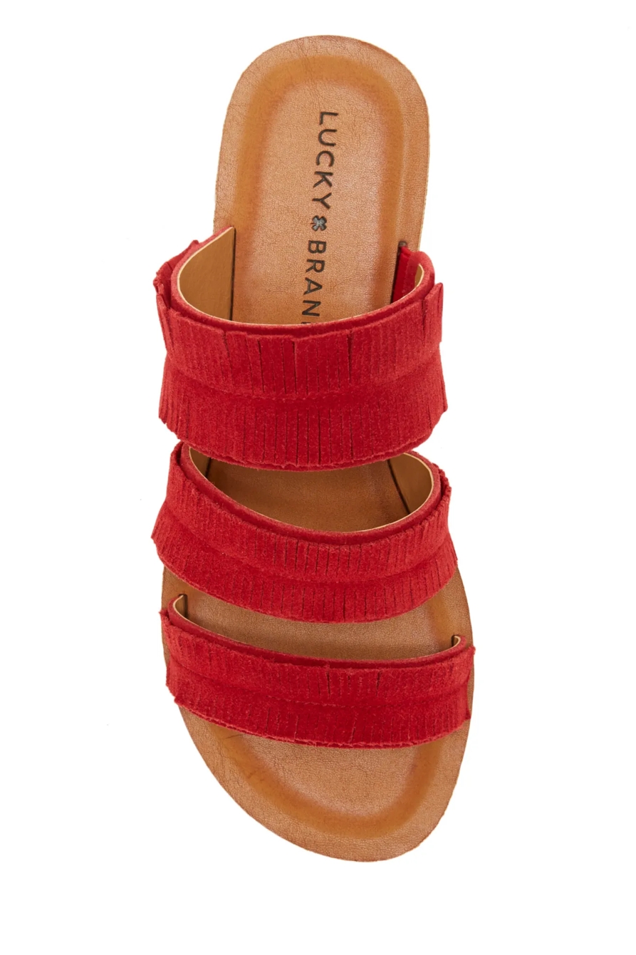 HEGEN LEATHER SLIDE SANDAL, image 4