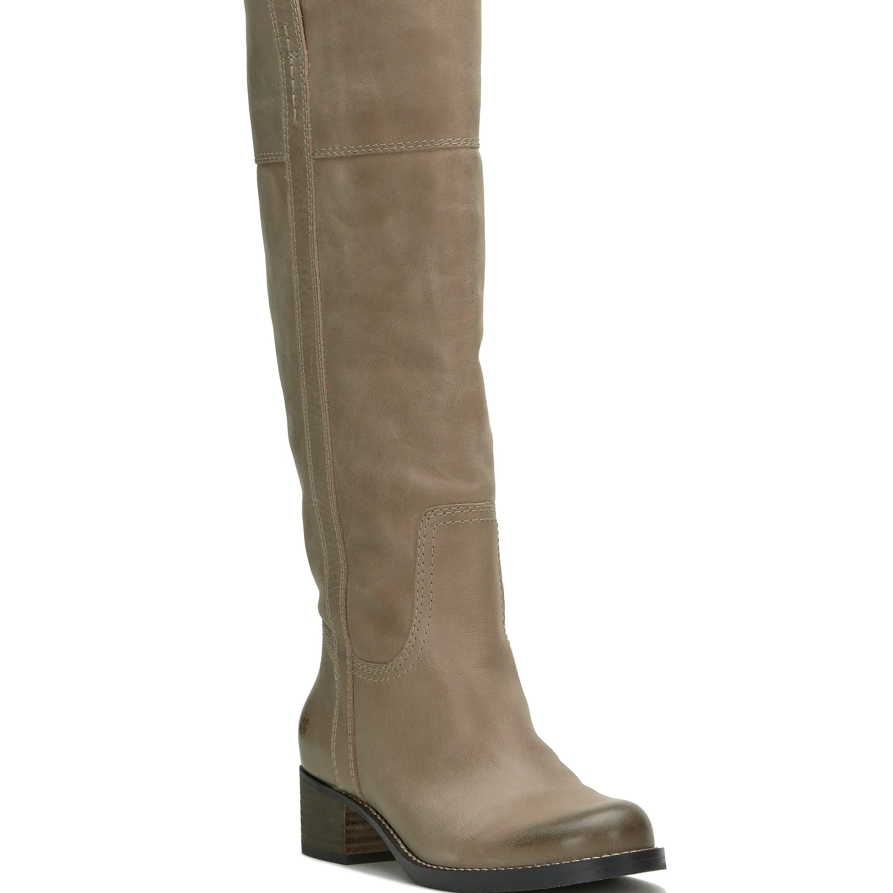 Lucky Brand Hybiscus Wide Calf Riding Boot - Women's Pants Denim Bootcut Jeans