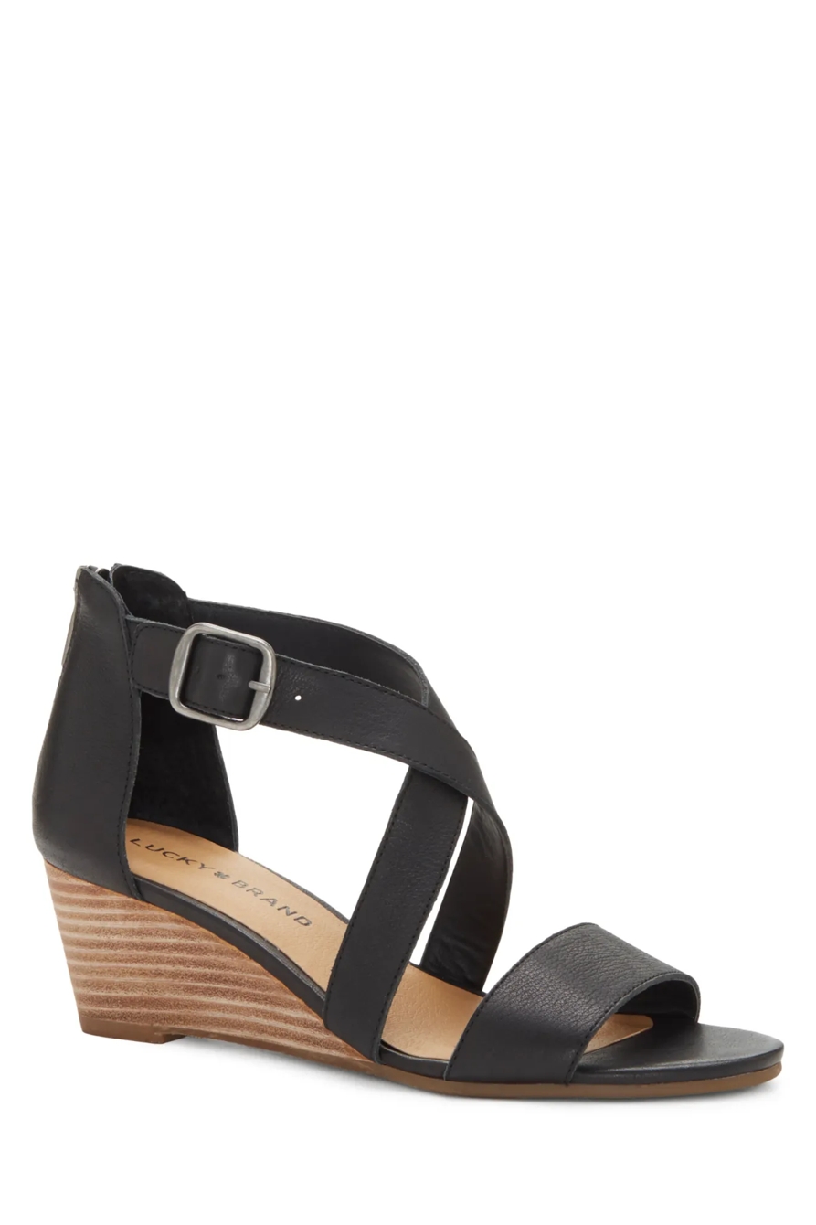 JENLEY LEATHER WEDGE, image 1