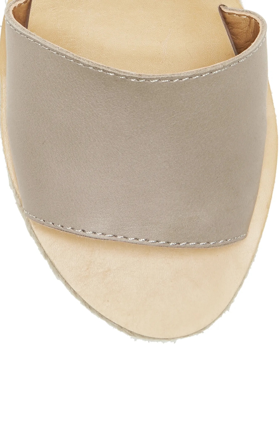 JOODITH LEATHER PLATFORM WEDGE SANDAL, image 7