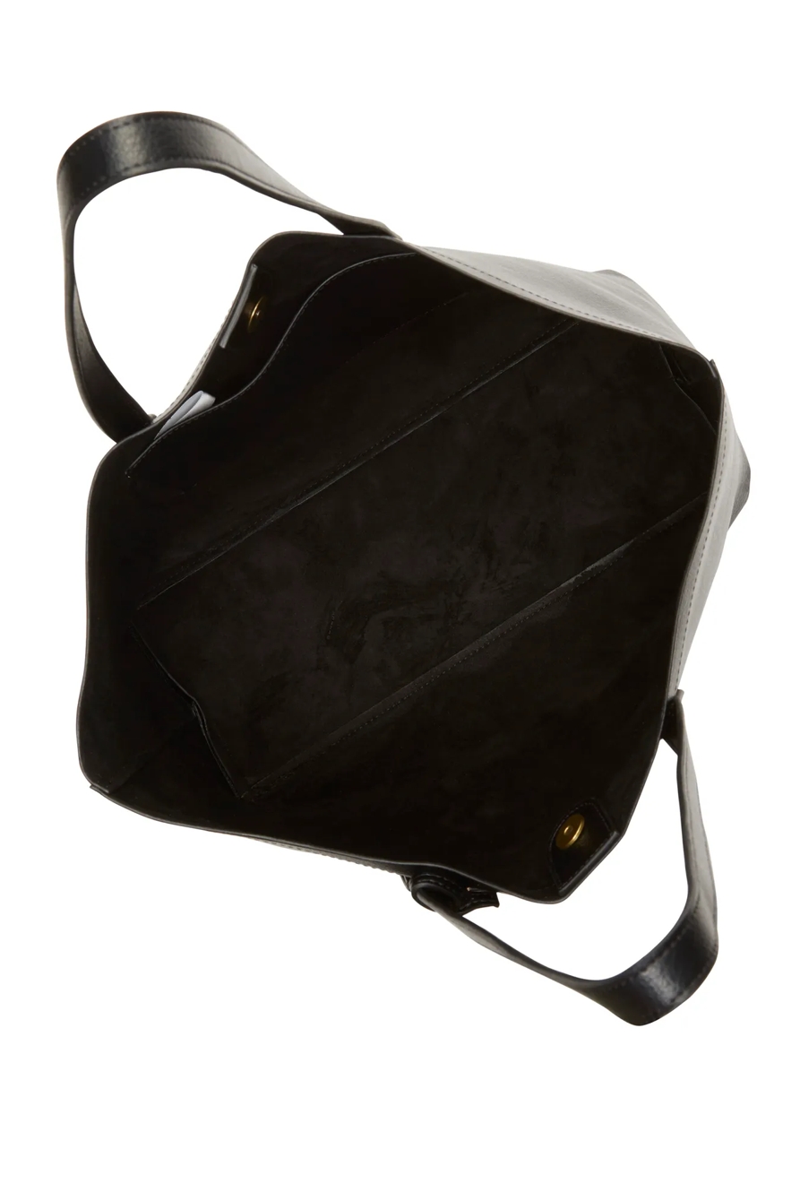 JUDY VEGAN LEATHER TOTE, image 3