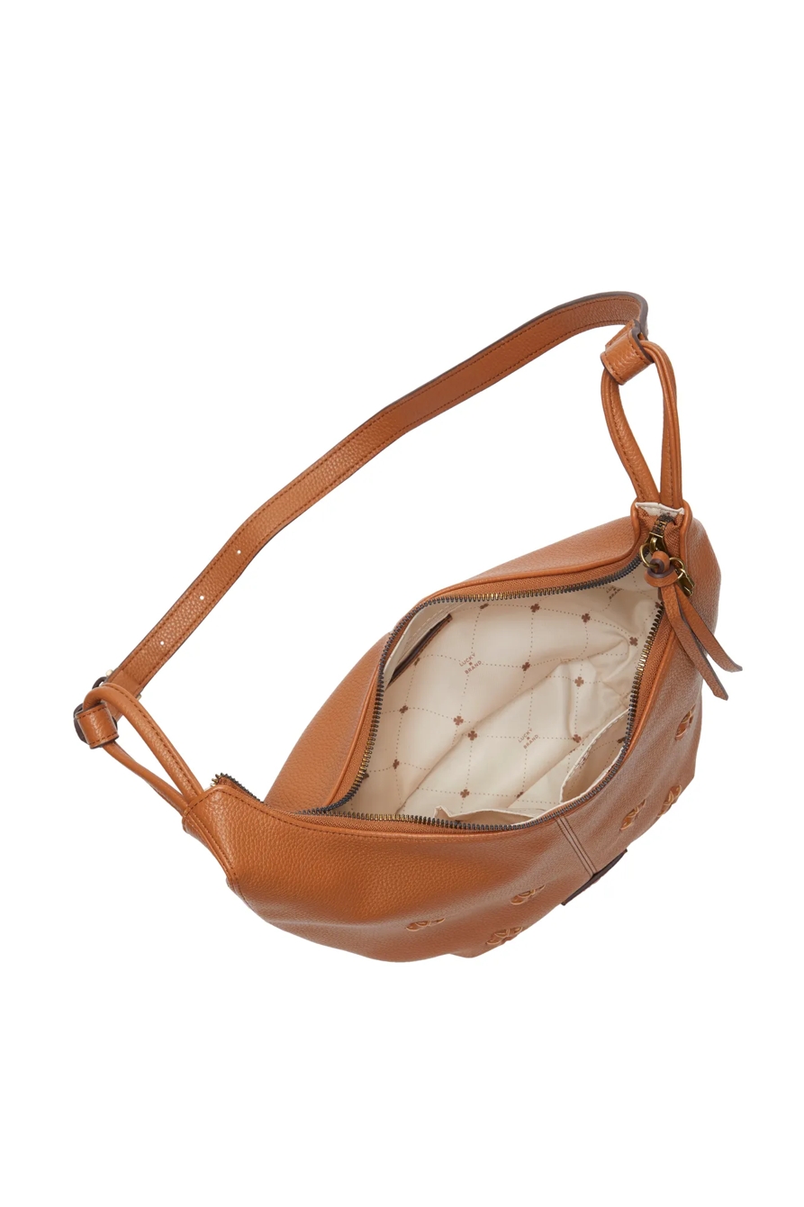 JUNY VEGAN LEATHER HOBO, image 3