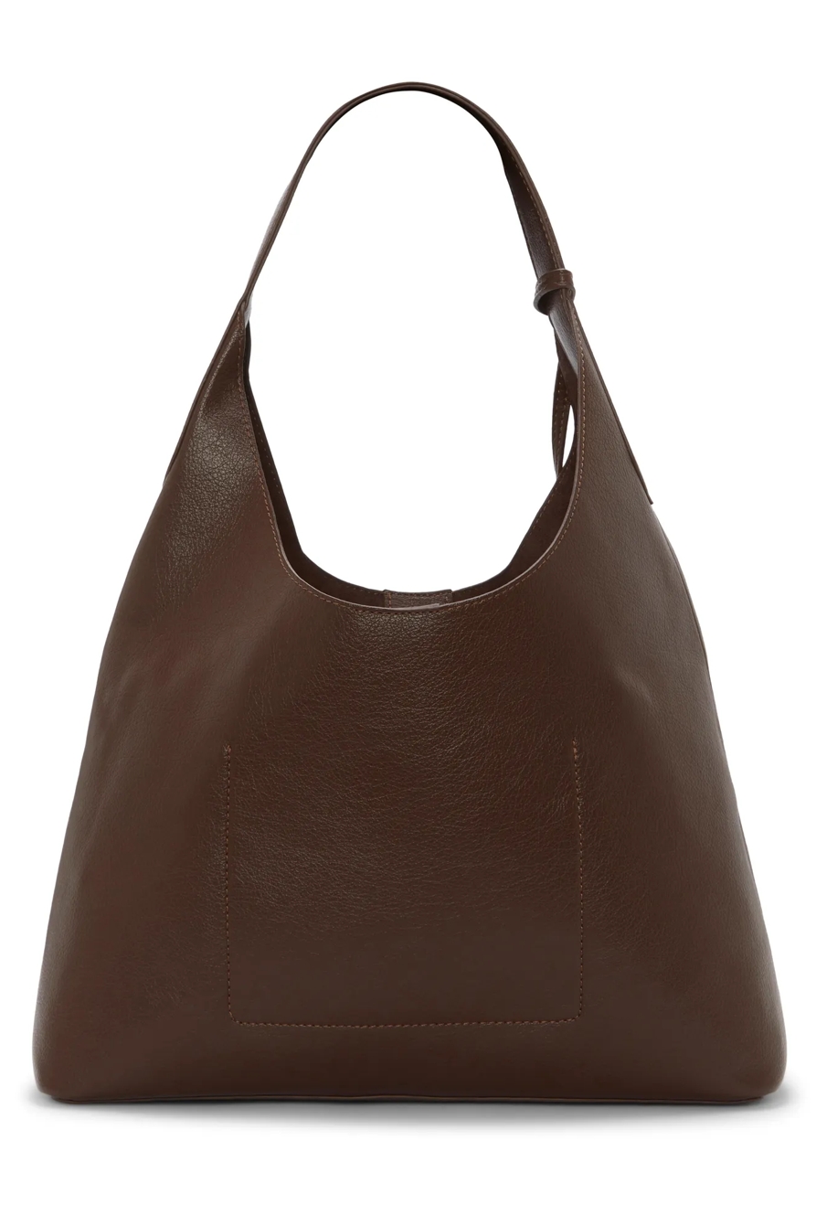 JUNY VEGAN LEATHER SHOULDER BAG, image 2