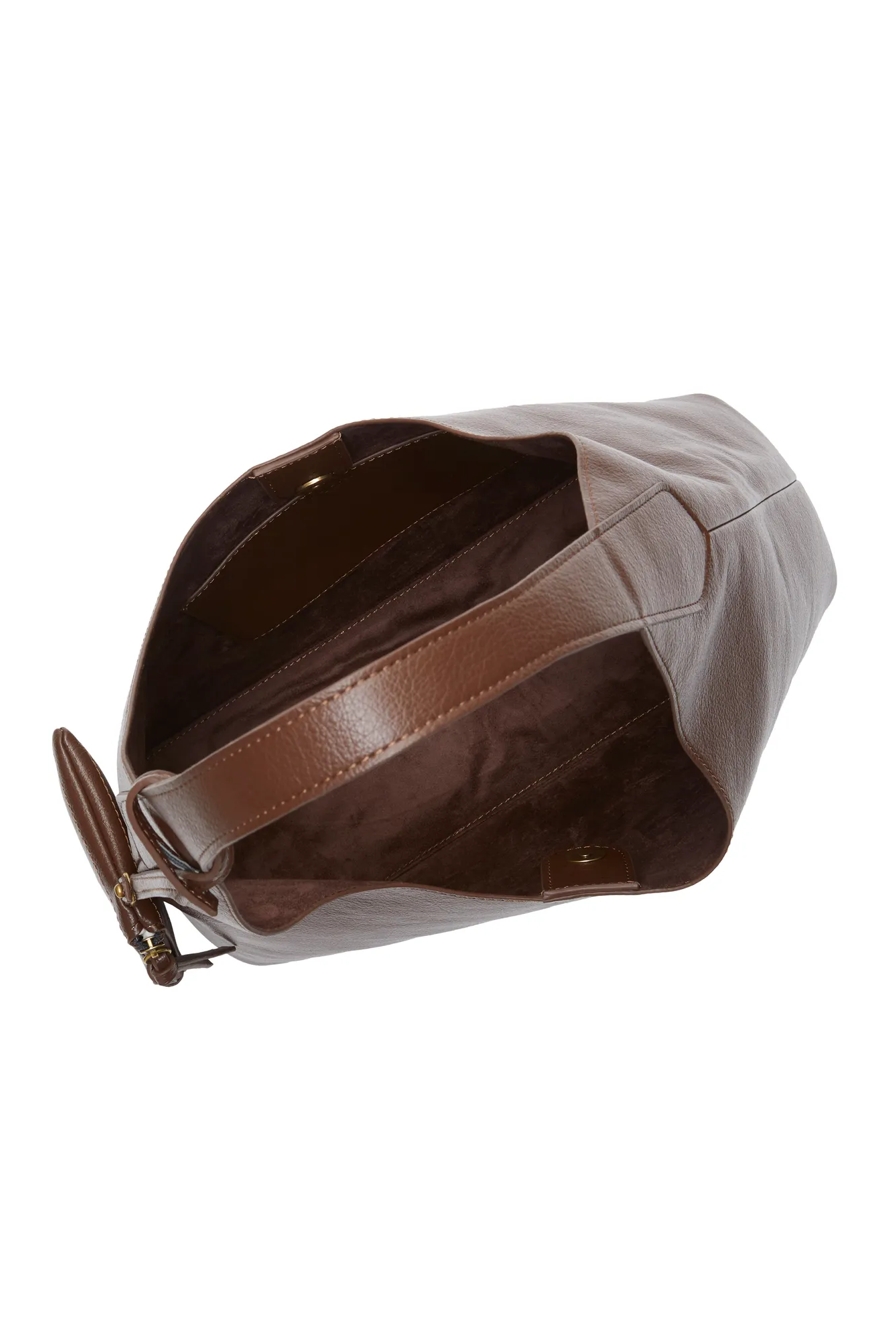JUNY VEGAN LEATHER SHOULDER BAG, image 3