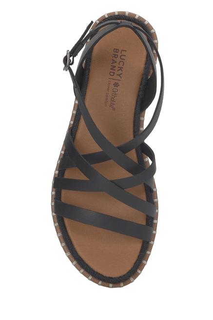 Kielly Cross Strap Flat Sandal, image 4