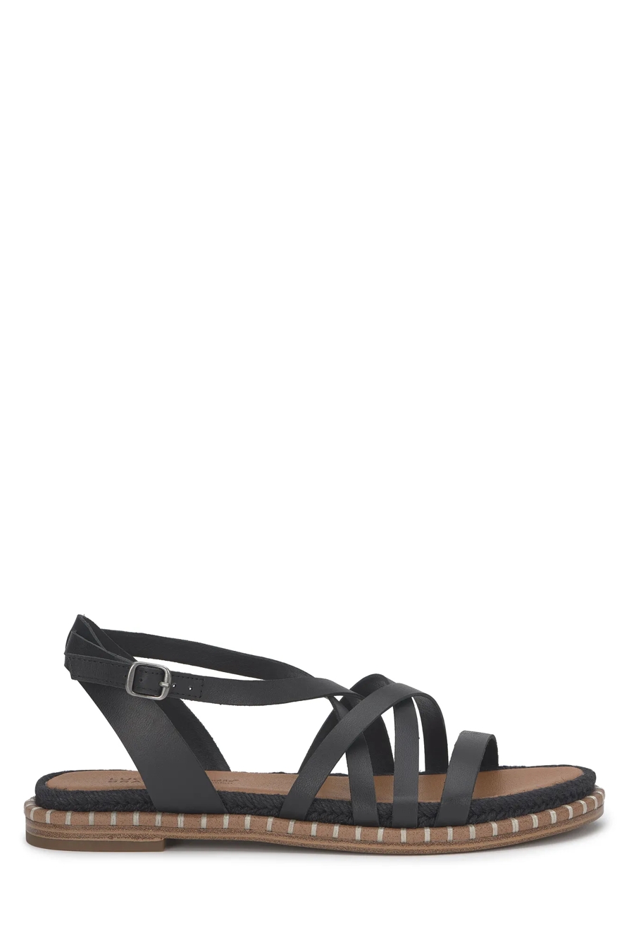 Kielly Cross Strap Flat Sandal, image 5
