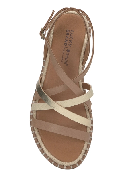 Kielly Cross Strap Flat Sandal, image 4