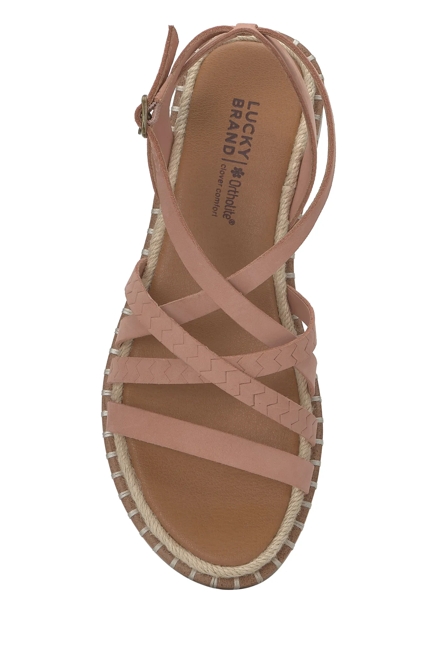 Kielly Cross Strap Flat Sandal, image 4