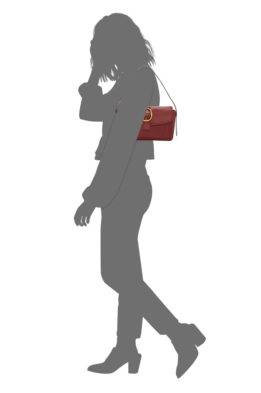 Kloe Leather Shoulder Bag, image 4