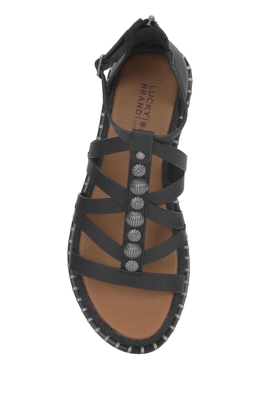 Korina Beaded Gladiator Sandal, image 4