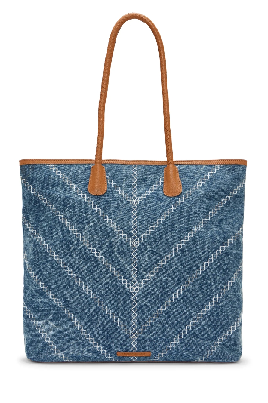 LANA DENIM TOTE, image 2