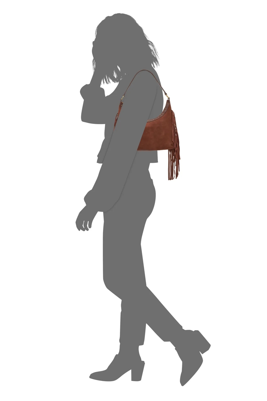 LUX FRINGE SHOULDER BAG, image 4