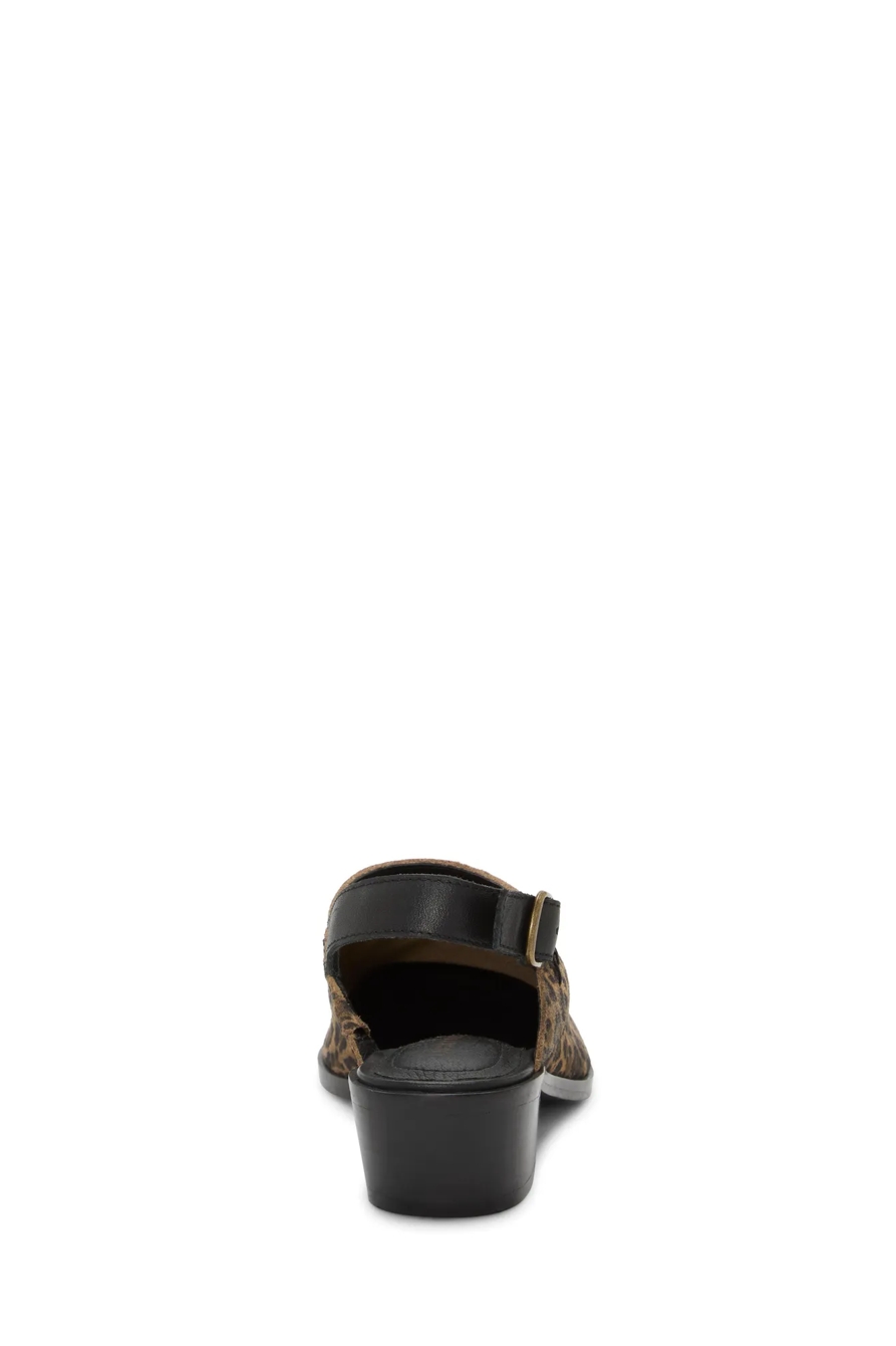 MYLODY SLINGBACK HEELED MULE, image 2