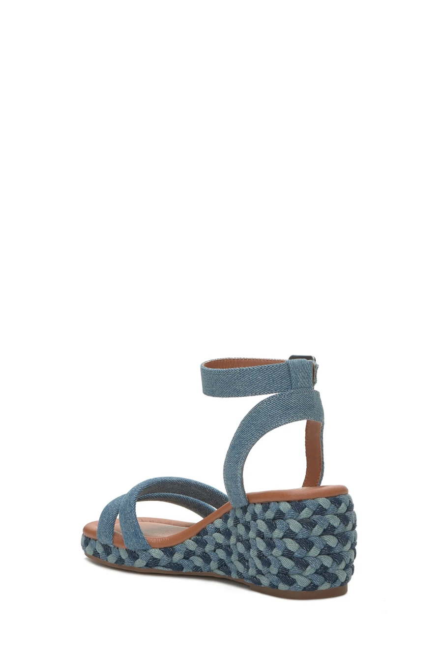 NAYLICIA DENIM WEDGE, image 4