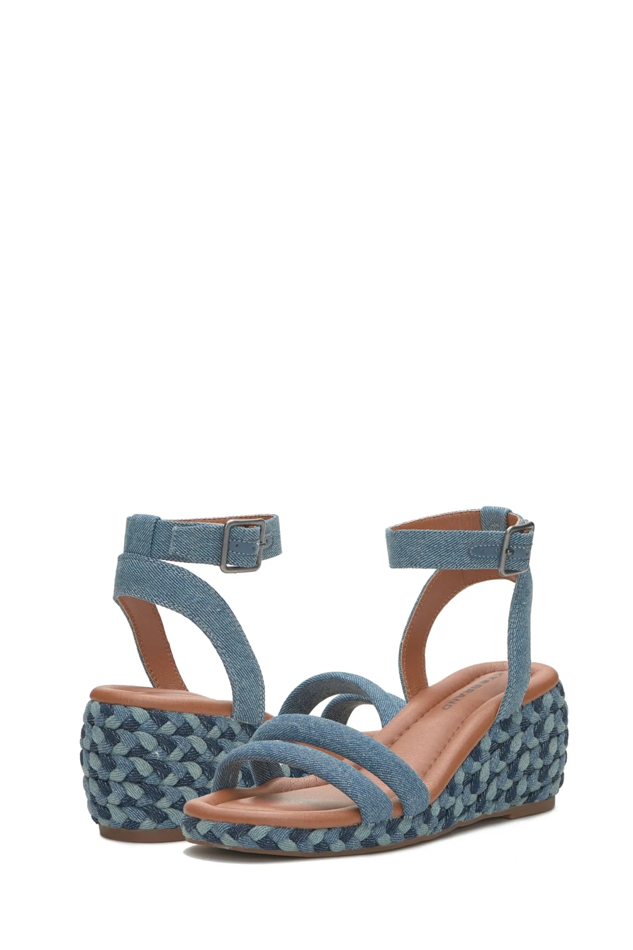 NAYLICIA DENIM WEDGE, image 6