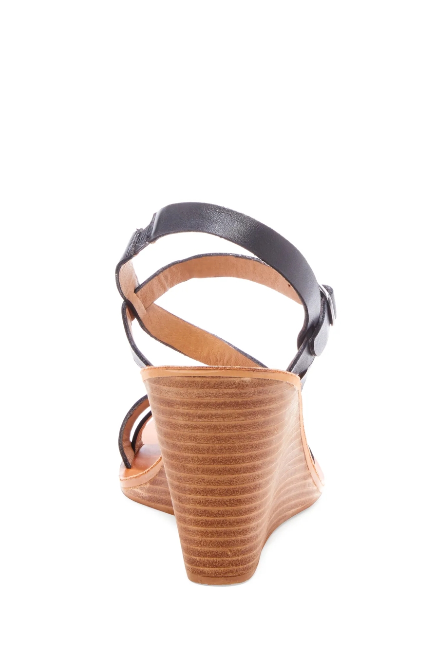 NOEMIA LEATHER WEDGE, image 5