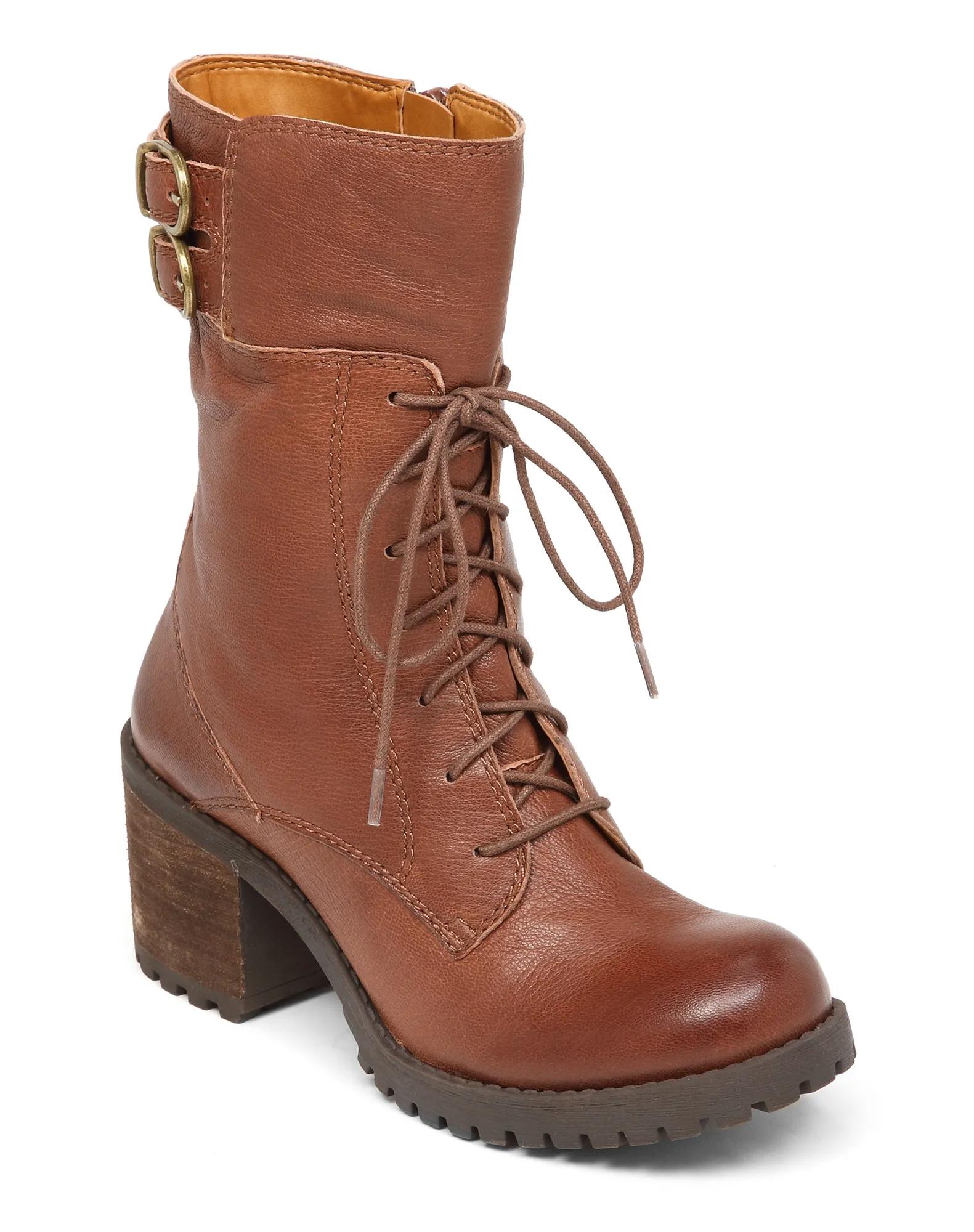 NYLAH LACE UP LUG BOOTIE, image 1