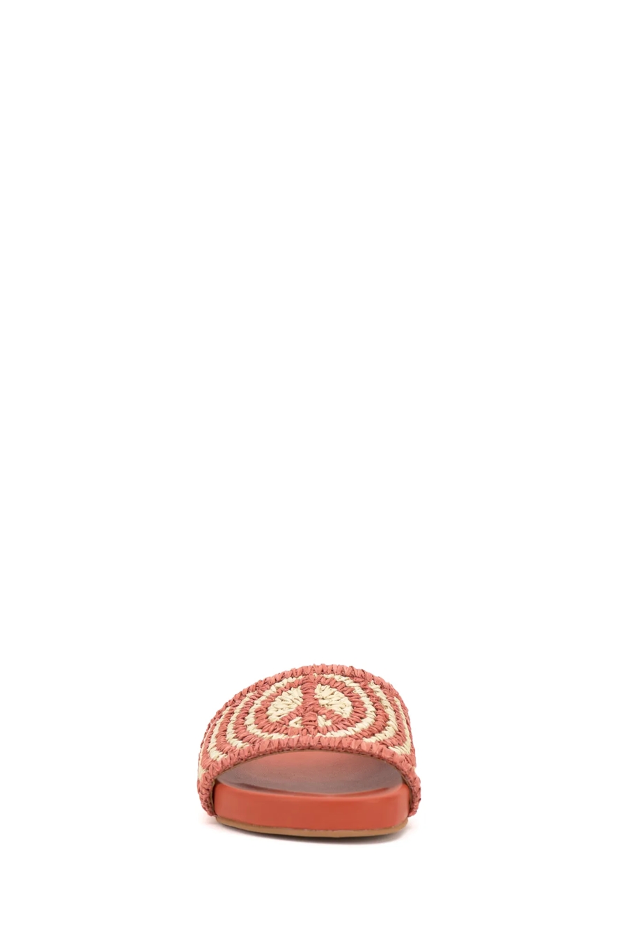 RAFFIA WOVEN POOL SLIDE, image 6