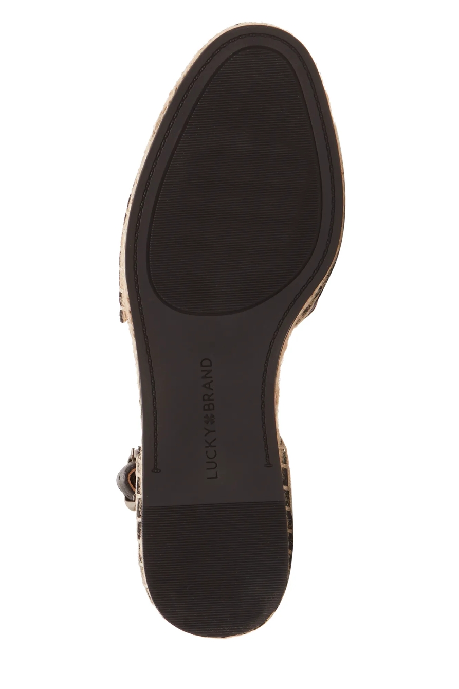 RENIYA LEATHER ESPADRILLE FLAT, image 7