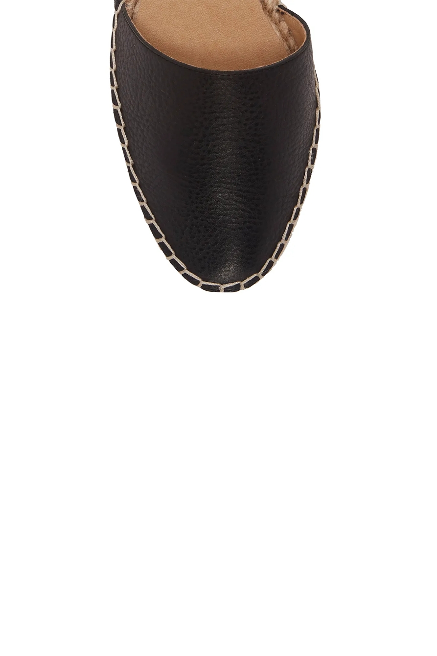 RENIYA LEATHER ESPADRILLE FLAT, image 8