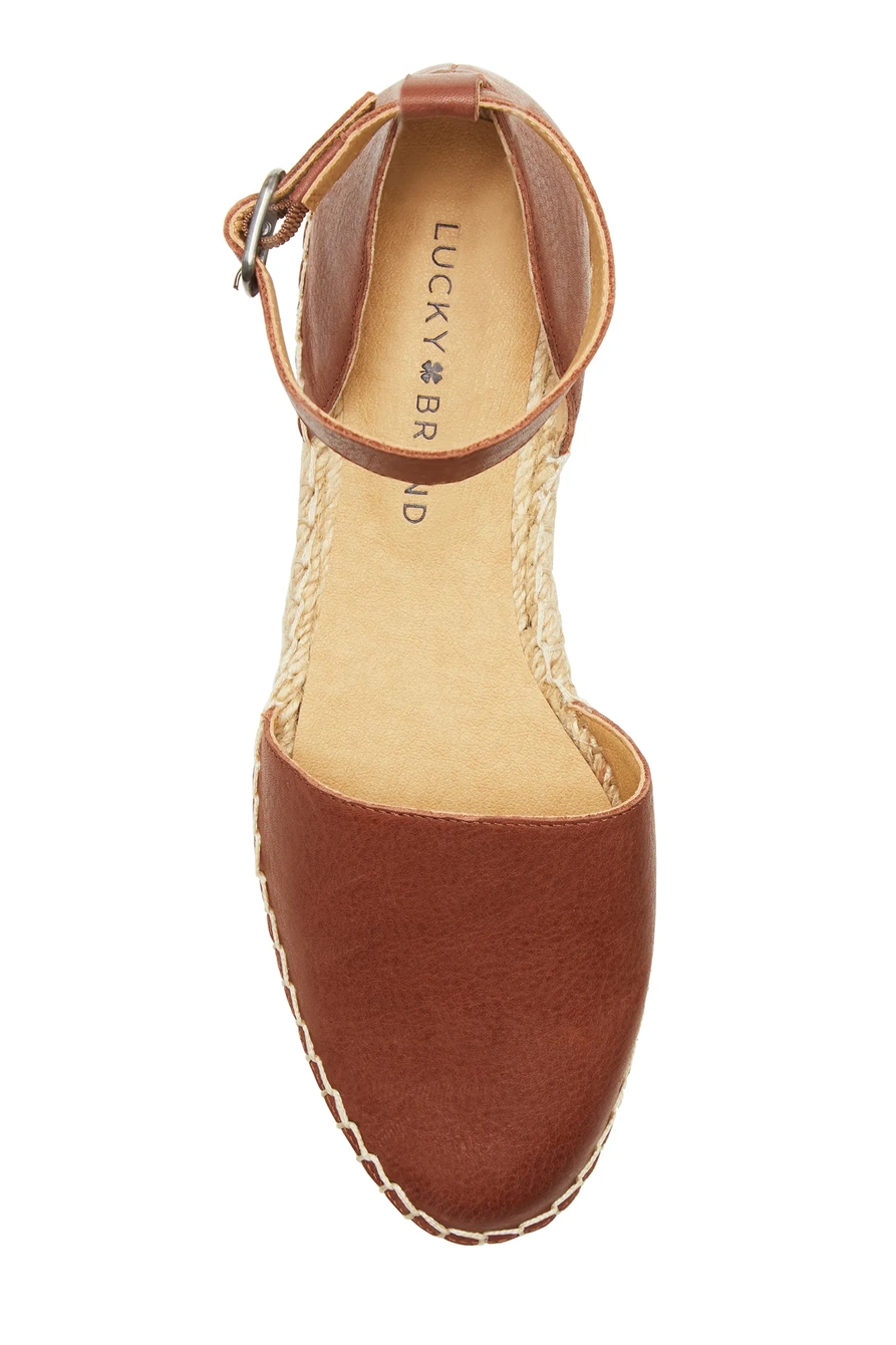 RENIYA LEATHER ESPADRILLE FLAT, image 6