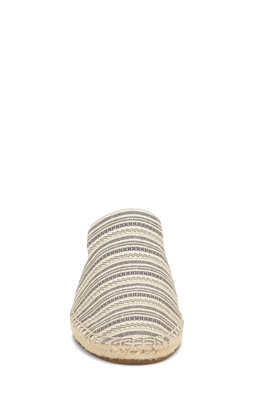REVEA CANVAS ESPADRILLE FLAT SLIDES, image 3