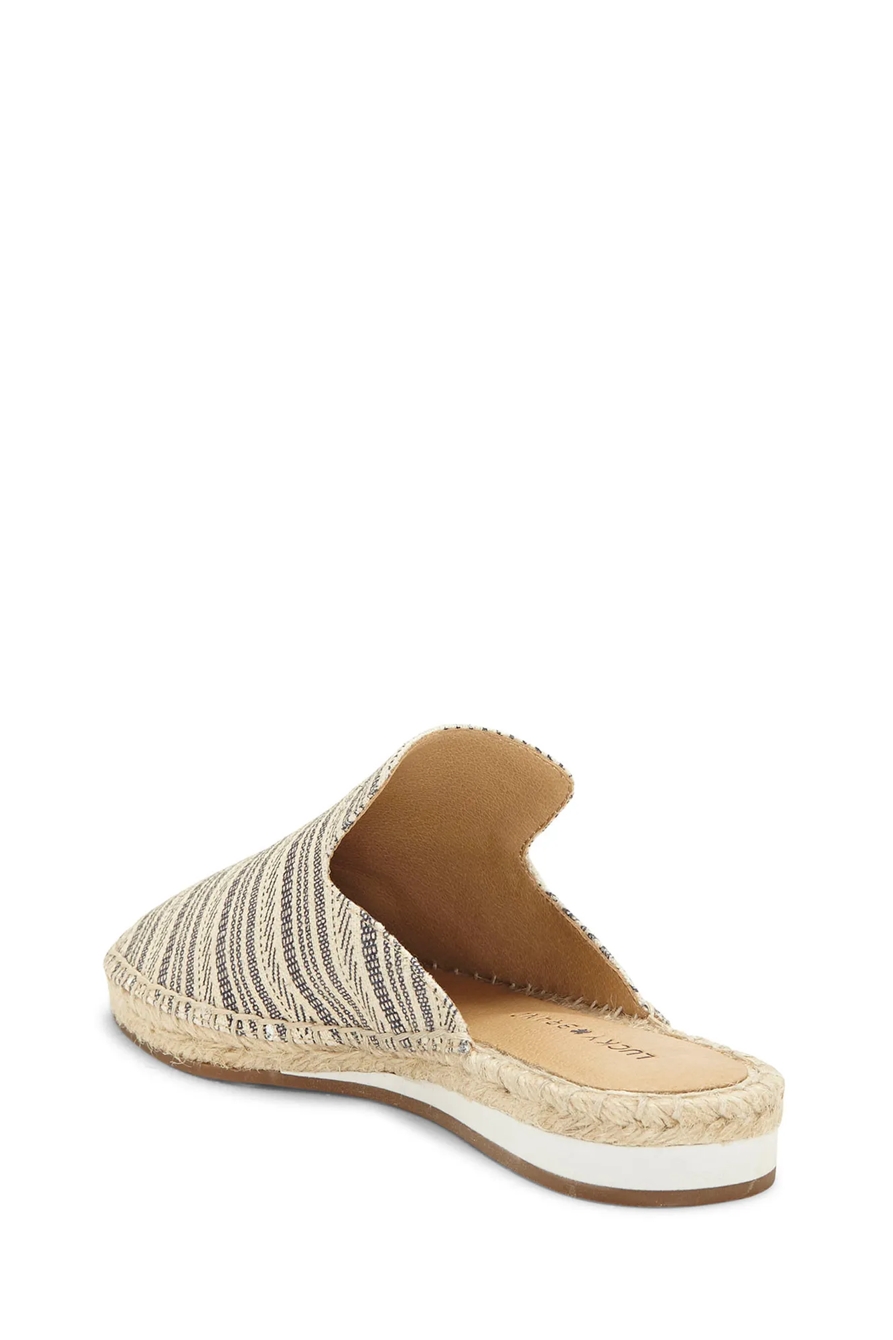 REVEA CANVAS ESPADRILLE FLAT SLIDES, image 4