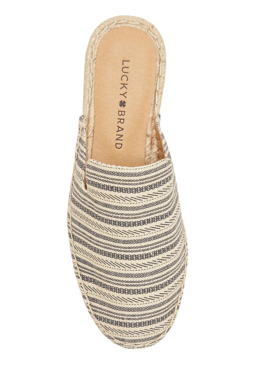 REVEA CANVAS ESPADRILLE FLAT SLIDES, image 6