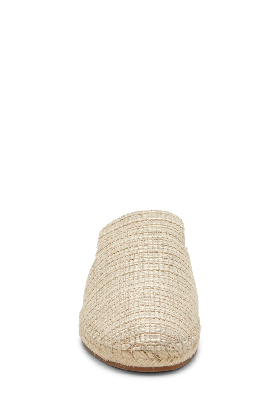 REVEA CANVAS ESPADRILLE FLAT SLIDES, image 3