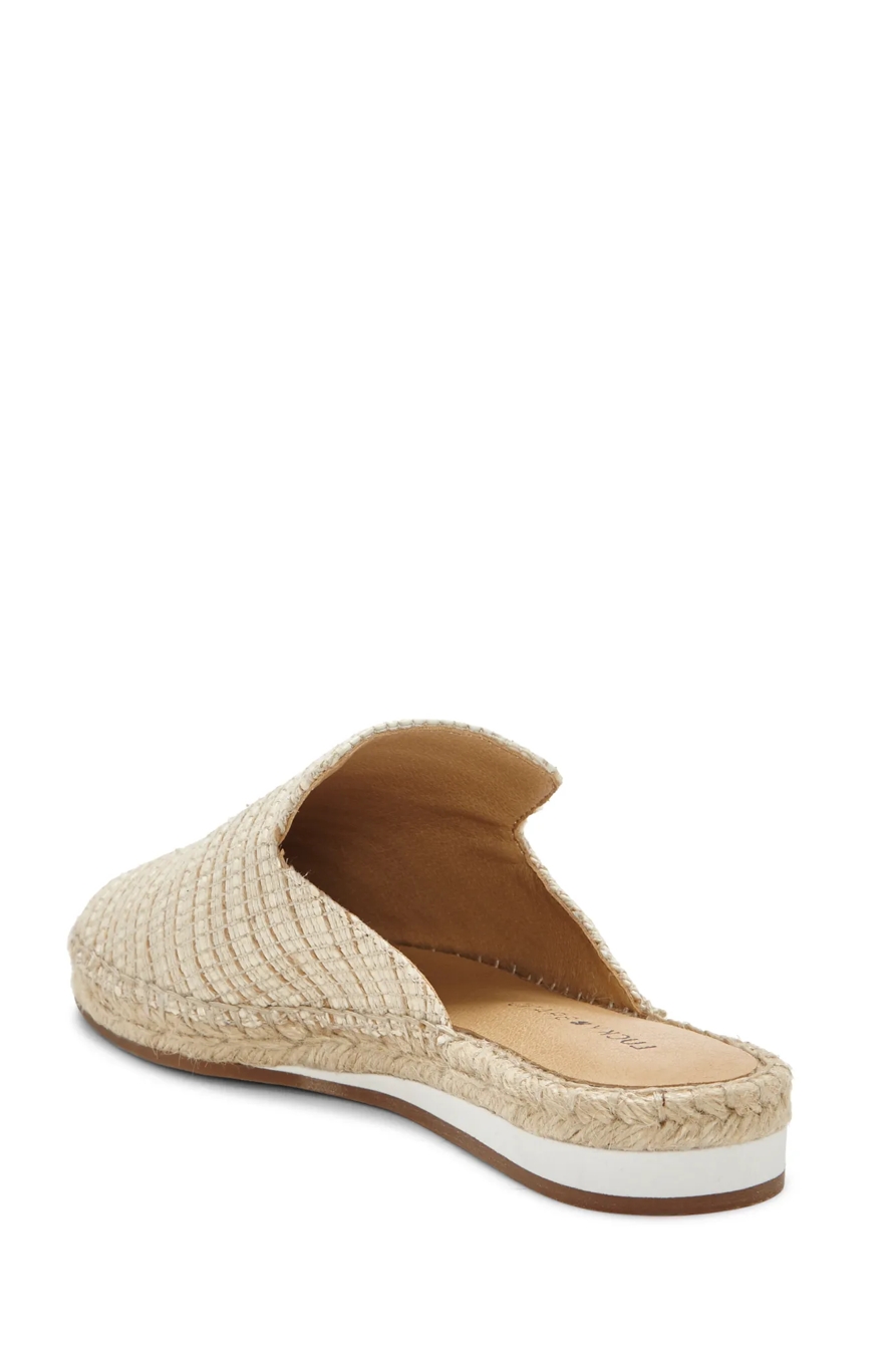 REVEA CANVAS ESPADRILLE FLAT SLIDES, image 4