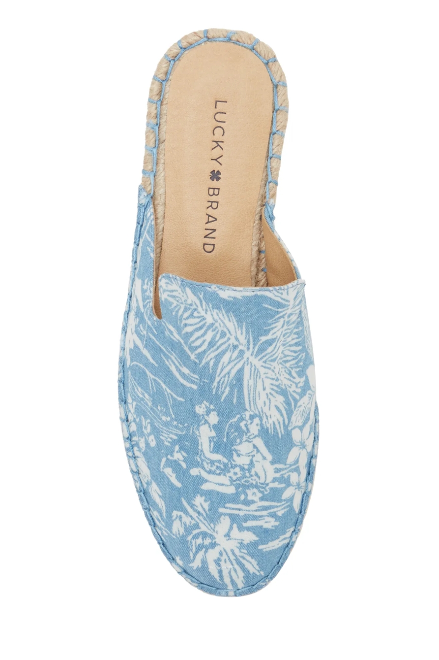 REVEA CANVAS ESPADRILLE FLAT SLIDES, image 6
