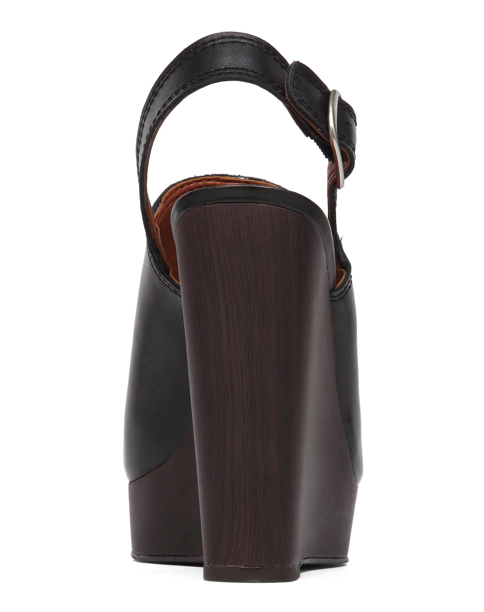 RONAND LEATHER WEDGE, image 2