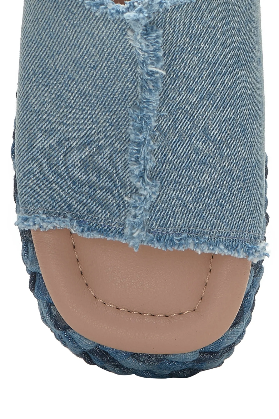 SCIPPIO DENIM WEDGE MULE, image 10
