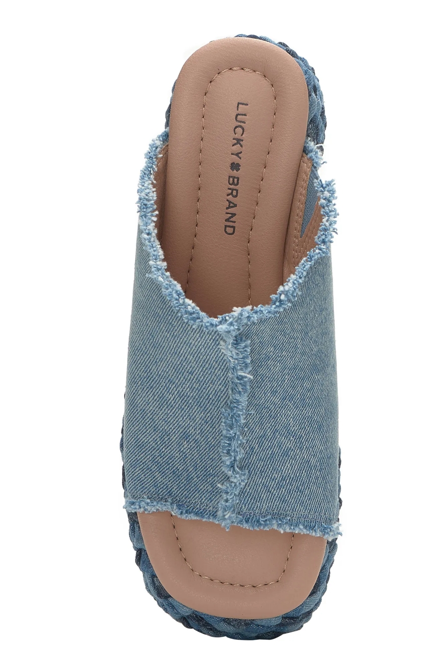 SCIPPIO DENIM WEDGE MULE, image 6