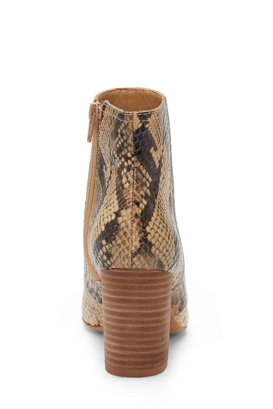 SHEIRIN LEATHER BOOTIE, image 4