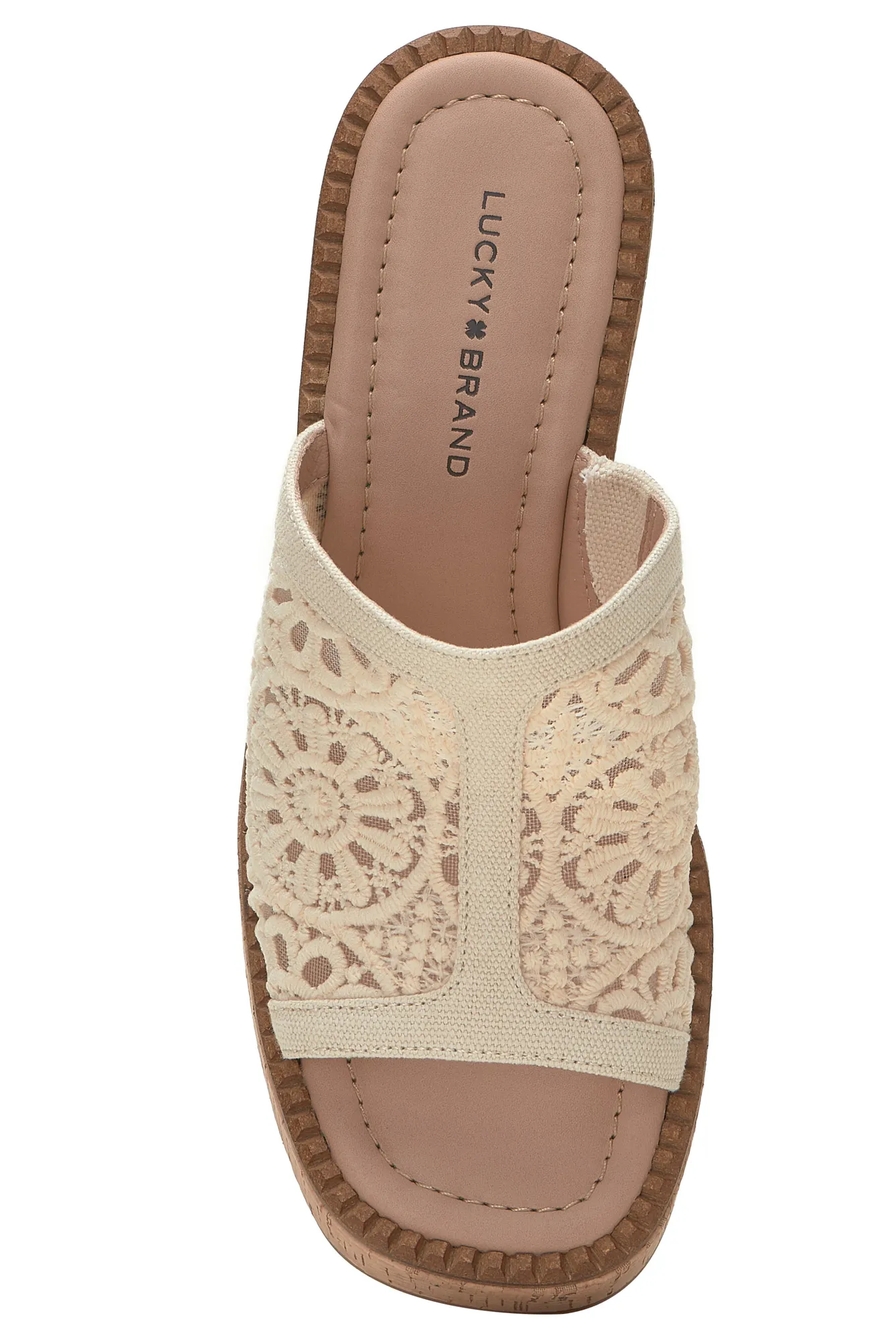 Escarpins Mules Lucky Brand - Taille US 7.5 (environ 38 EU) - Marron Cuir - Neufs Sans Emballage