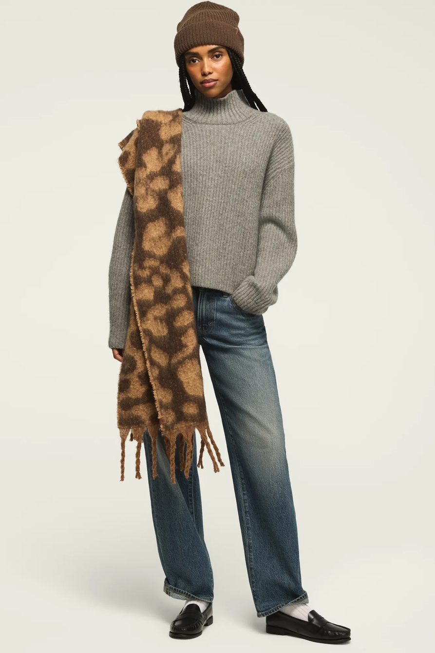 LEOPARD SCARF AND HAT BOX SET, image 3