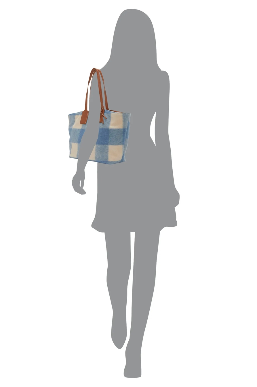 PLAID TOTE BAG, image 5