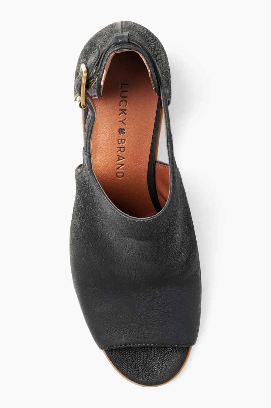 BARIMO OPEN TOE LEATHER BOOTIE, image 4