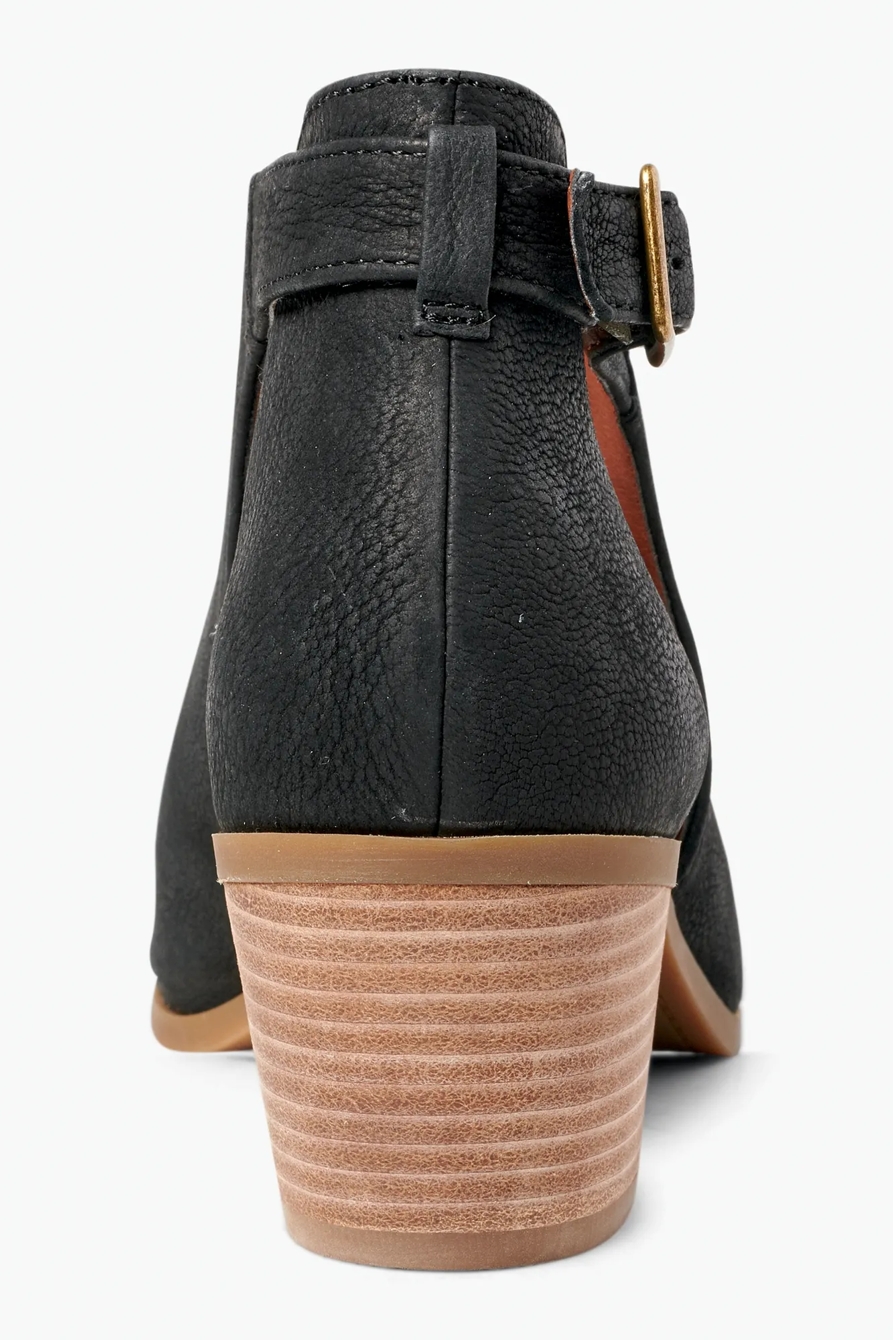 BARIMO OPEN TOE LEATHER BOOTIE, image 5