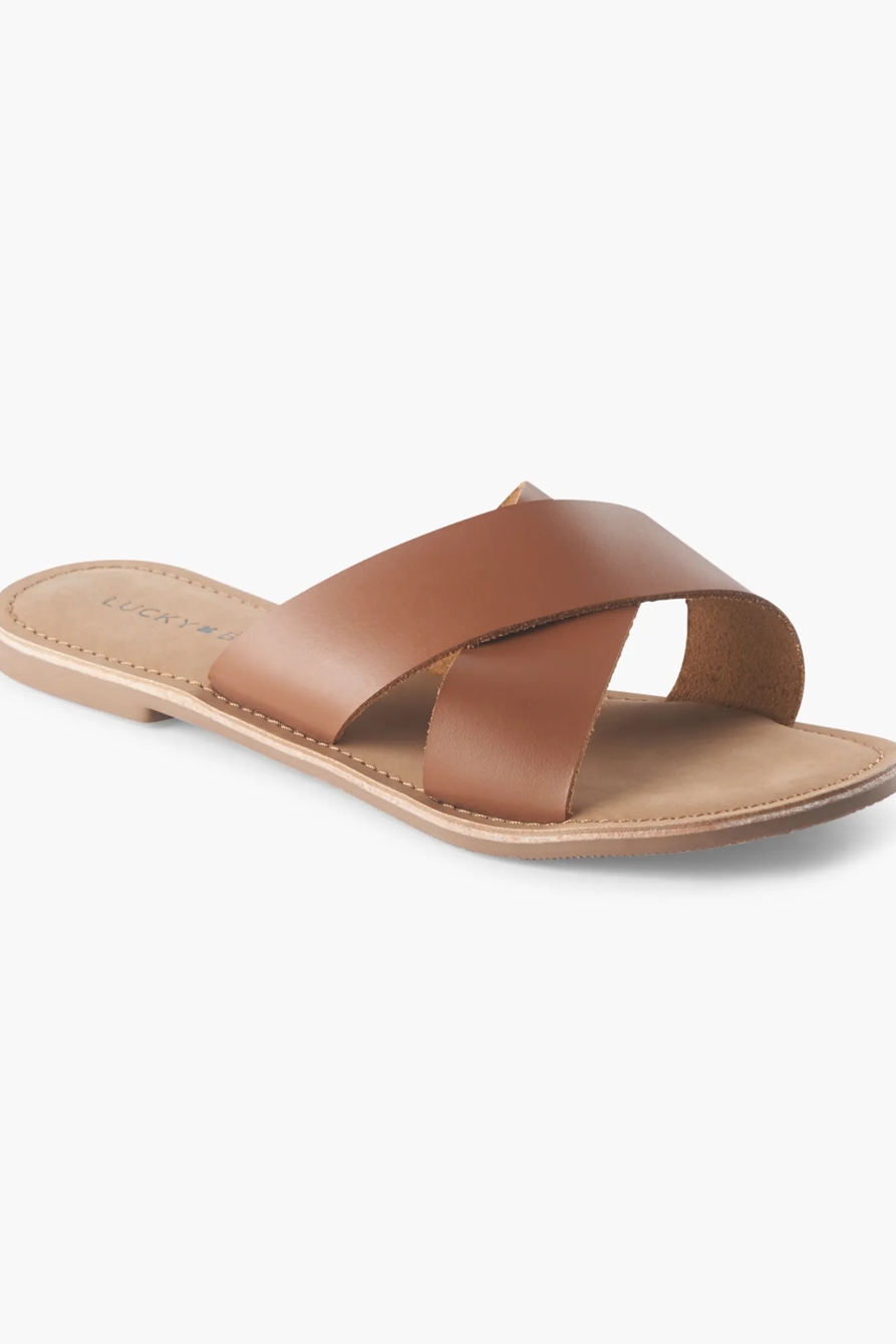 TAYLOR LEATHER SLIDE SANDAL, image 2