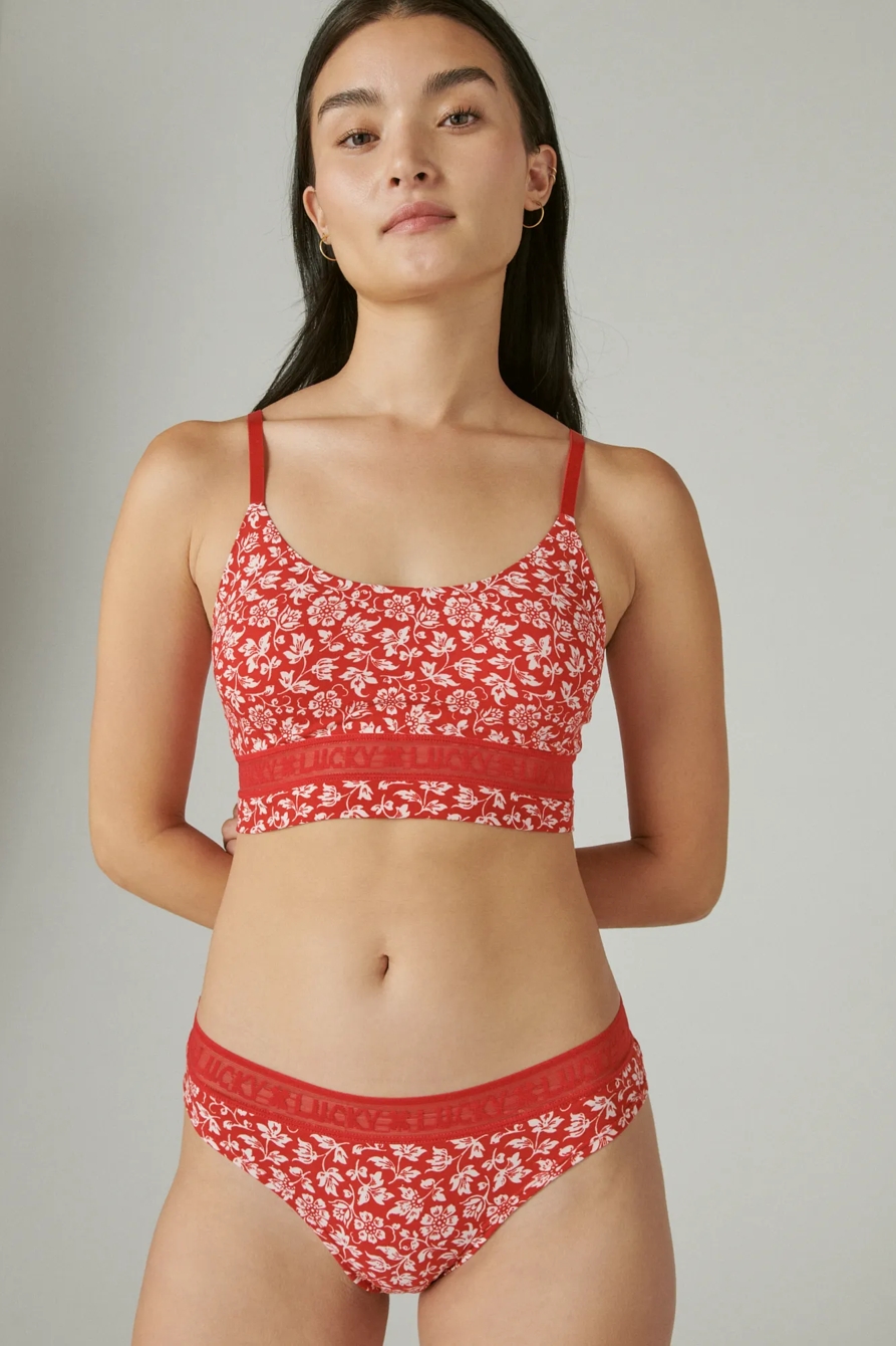 2 PACK FLORAL PRINTED BRA, image 2
