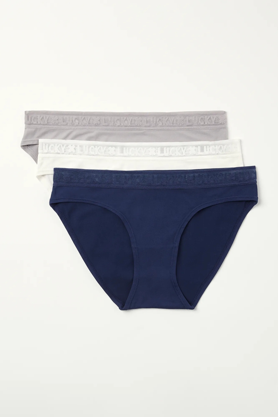 LUCKY LACE LOGO PANTIE 3 PACK, image 5