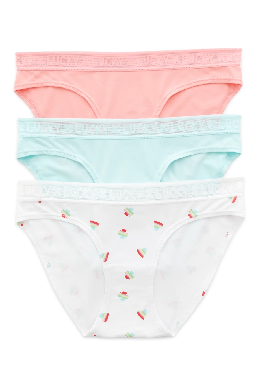 DITSY RAINBOW PRINT PRIDE MULTI PANTIE SET, image 1