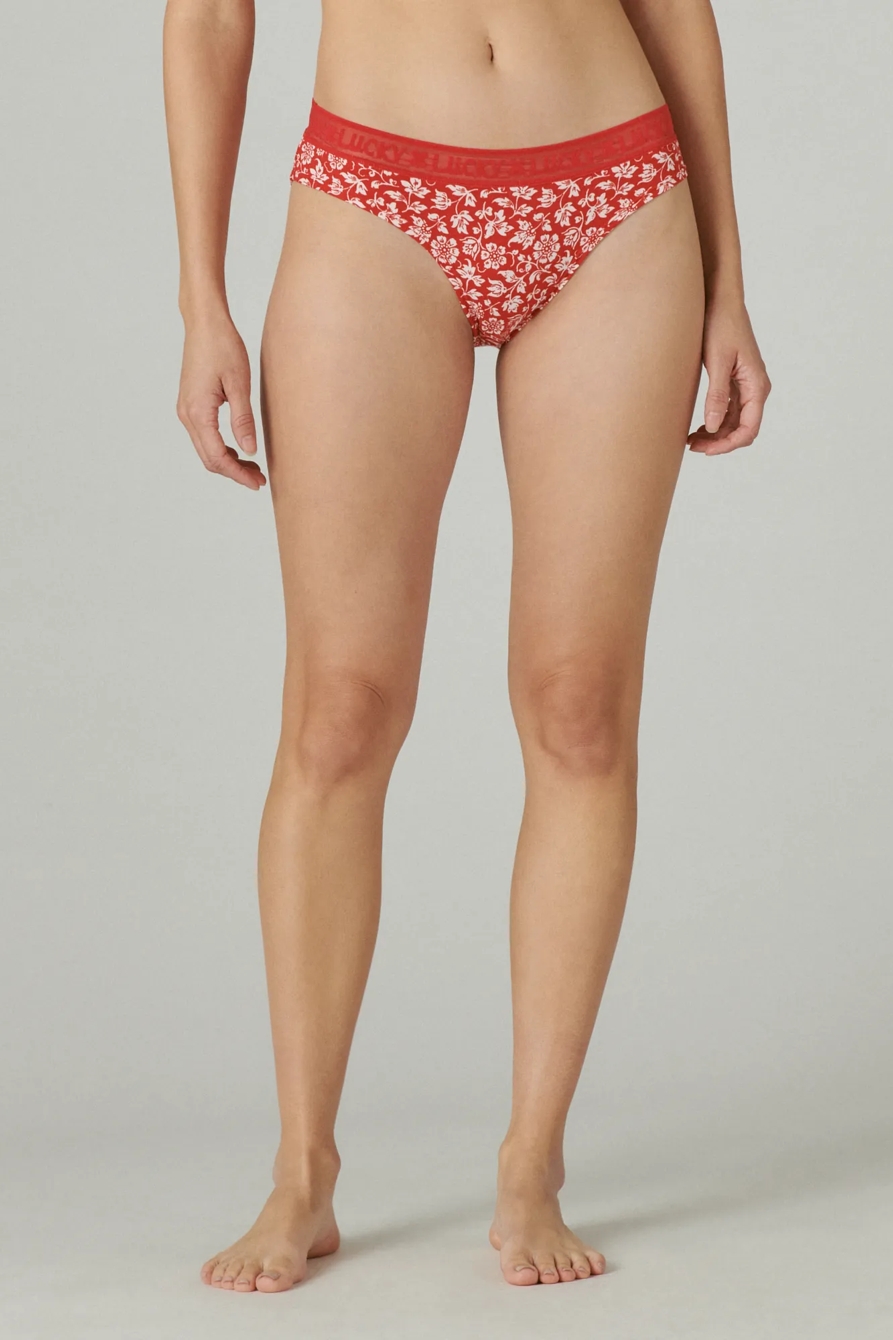 5 PACK FLORAL HIPSTER, image 2