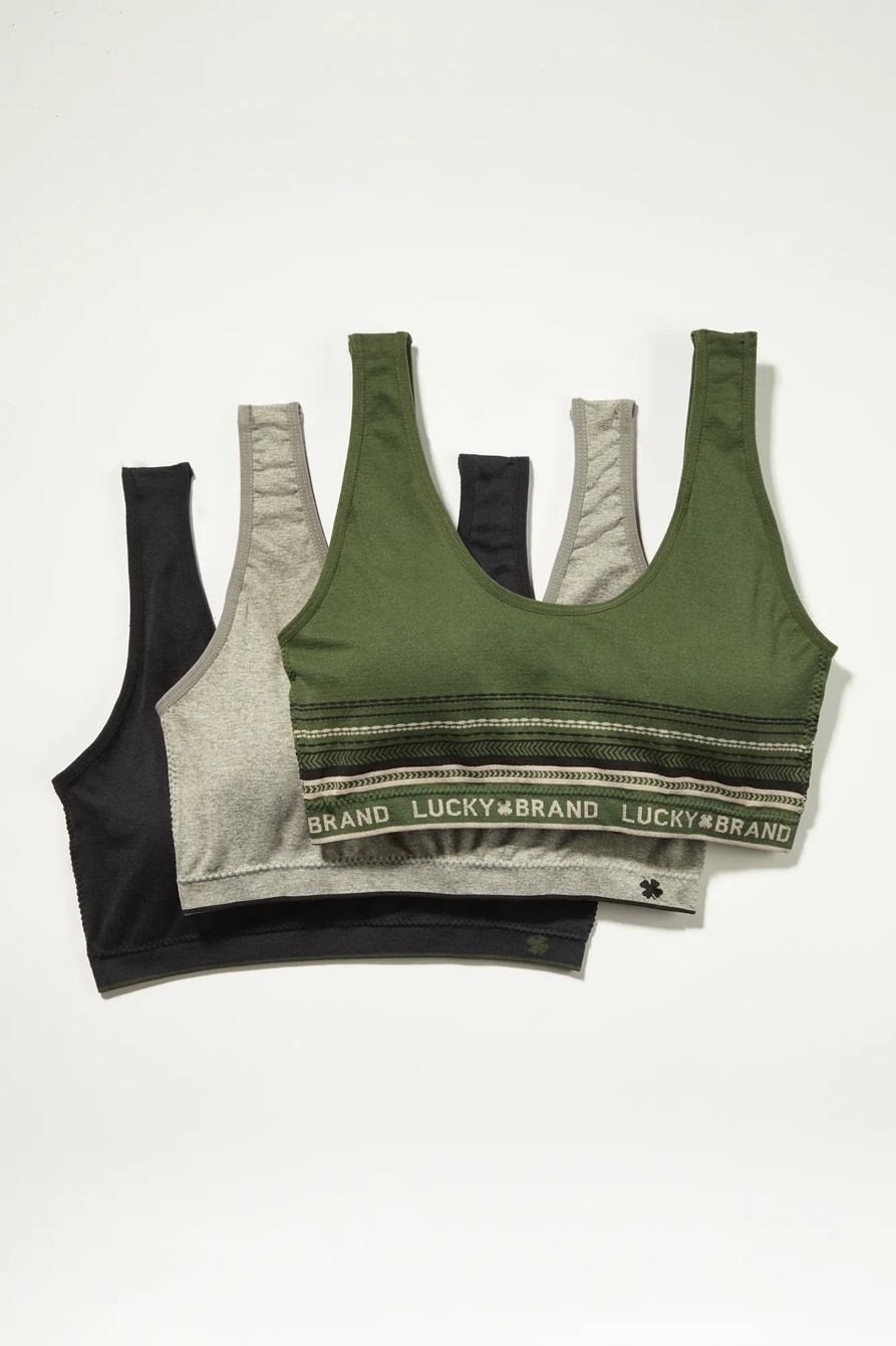 3 PACK LUCKY BASIC BRA, image 5