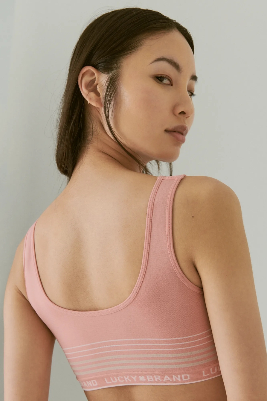3 PACK SEAMLESS LOGO BRA, image 5